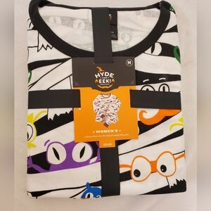 🎄2 for 35 Hyde and Eek Unisex long sleeve pant set 2pc glow in the dark